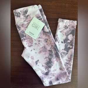 Athleta Girls High Rise Printed Chit Chat Tight
